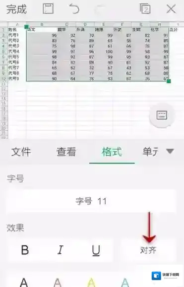 金山WPS办公软件格式