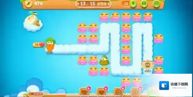 保卫萝卜2第16关怎么过