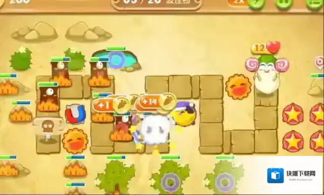 保卫萝卜2第66关攻略