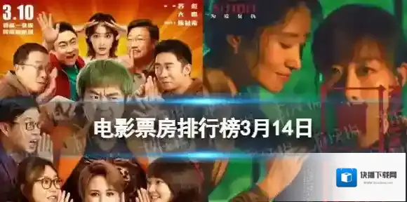 电影票房排行榜3月14日 2023.3.14白色情人节票房排行榜