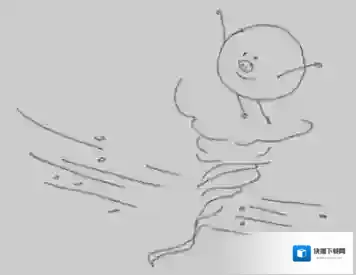 《QQ》画图红包台风怎么画？