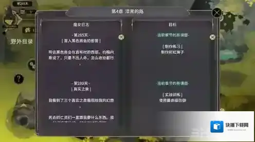 魔女之泉3迷雾丛林东部剧情攻略 迷雾丛林东部掉落信息