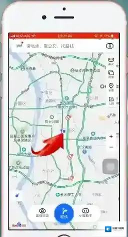 百度地图点击