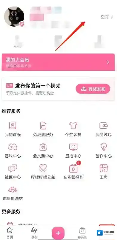 哔哩哔哩置顶