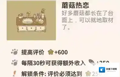 动物餐厅蘑菇热恋是什么 解锁条件介绍攻略