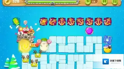保卫萝卜2第93关完美通关
