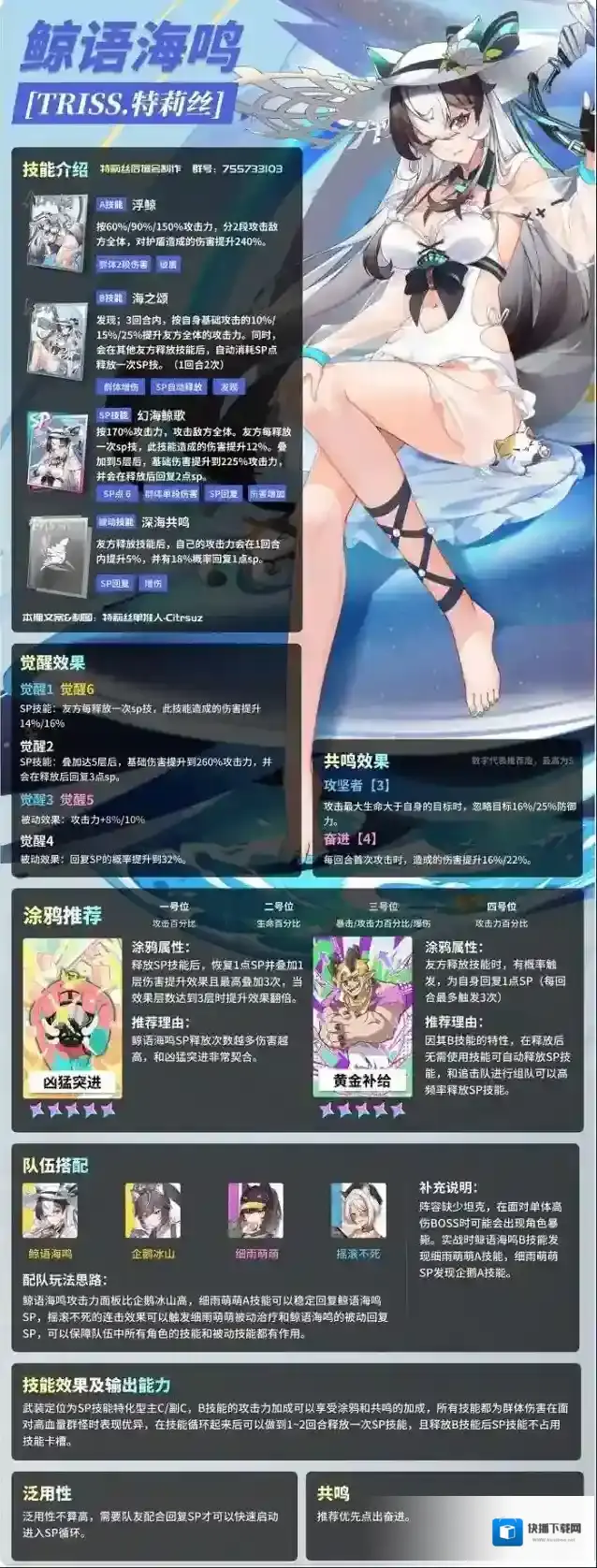 猫之城鲸语海鸣特莉丝详细培养攻略