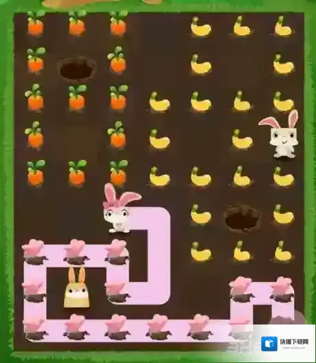 兔子复仇记五针松8关怎么过 Patchmania五针松第八关攻略