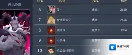 恶魔秘境梯度