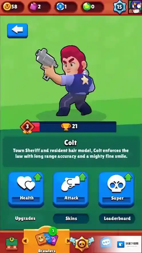 Brawl Stars双枪柯尔特怎么样？Colt柯尔特信息介绍